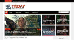 Desktop Screenshot of movietoday.org